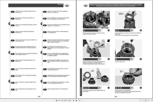 Manitou Telescopic Handler MT5519 MTA5519 Shop Manual 50960124A 2