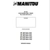 Manitou Telescopic Handlers BT420 to BTI225 Series 3 E2 Operator Manual 547918 EN