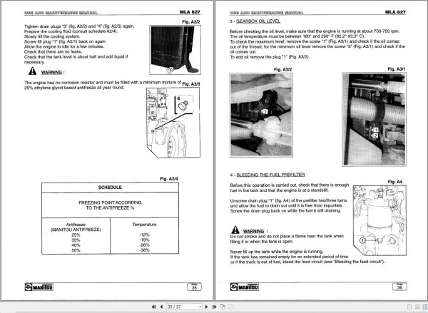 Manitou Telescopic Handlers MLA627 Operators Manual 547083 EN 1
