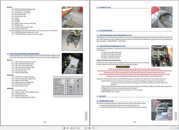 Manitou Telescopic Handlers MLT 634 120D ST4 S1 Operator Manual 647537 1