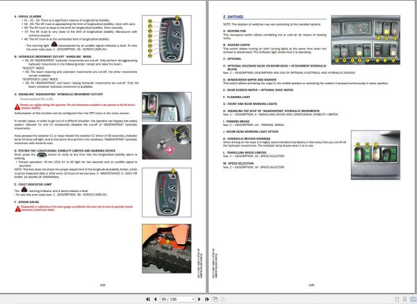 Manitou Telescopic Handlers MLT X 845 120M H ST3A S5 Operator Manual 648678 1