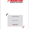Manitou Telescopic Handlers MLT630115DST5S1 Operator Manual 647861EN USM1A032021