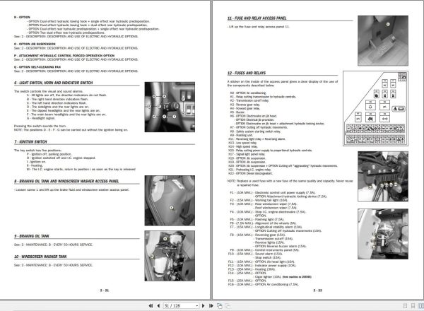Manitou Telescopic Handlers MLT742H Turbo LSU Series 2 E2 Operator Manual 547856 1