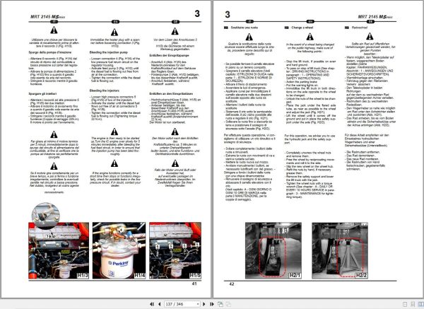 Manitou Telescopic Handlers MRT2145 M Series Operator Manual 648093 1