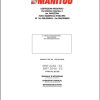 Manitou Telescopic Handlers MRT2150E3 MRT2540E3 Operators Manual 648432