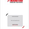 Manitou Telescopic Handlers MT X732S Turbo Series 5 E3 Operator Manual 647573
