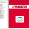 Manitou Telescopic Handlers MT5519 Operator Service Manual
