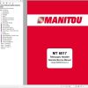 Manitou Telescopic Handlers MT6017 Operator Service Manual 50960038A