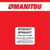 Manitou Telescopic Handlers MT6642XT MT8044XT Operator Service Manual 50960007A