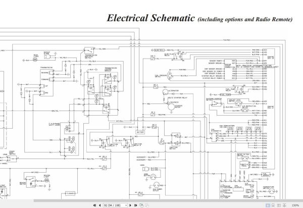 Manitou Telescopic Handlers MTA6034 Operators Service Manual 50960120A 1