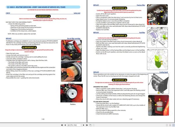 Manitou Telescopic Handlers MXT840 Operators Manual 53109859 EN 1