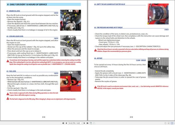 Manitou Telescopic Handlers TMT55HTT4S1 TMT55XTT4S1 Operator Manual 647555 EN 1