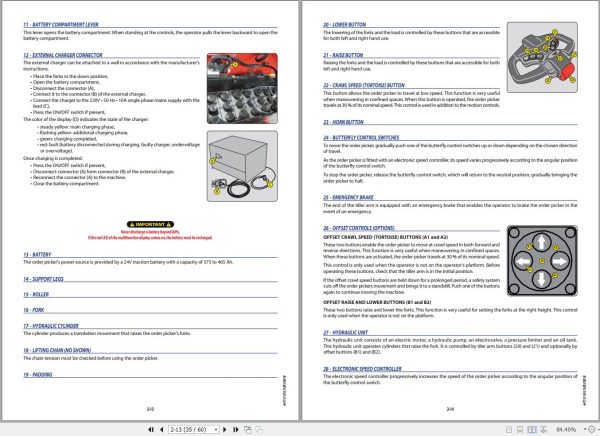 Manitou Warehousing CI10ac Operators Manual 647131 1