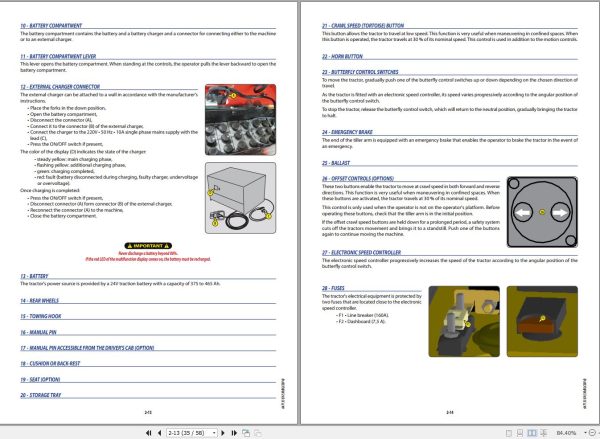Manitou Warehousing CT30ac CT40ac CT50ac Operators Manual 647133 1