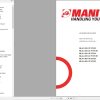 Manitou Wheeled Loader MLA 2 25 H to MLA 5 50 H Repair Manual 52743624EN USM1
