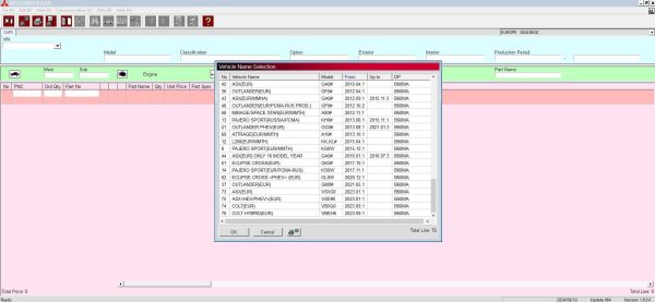 Mitsubishi MMC ASA Update 08.2024 Spare Parts Catalog 4