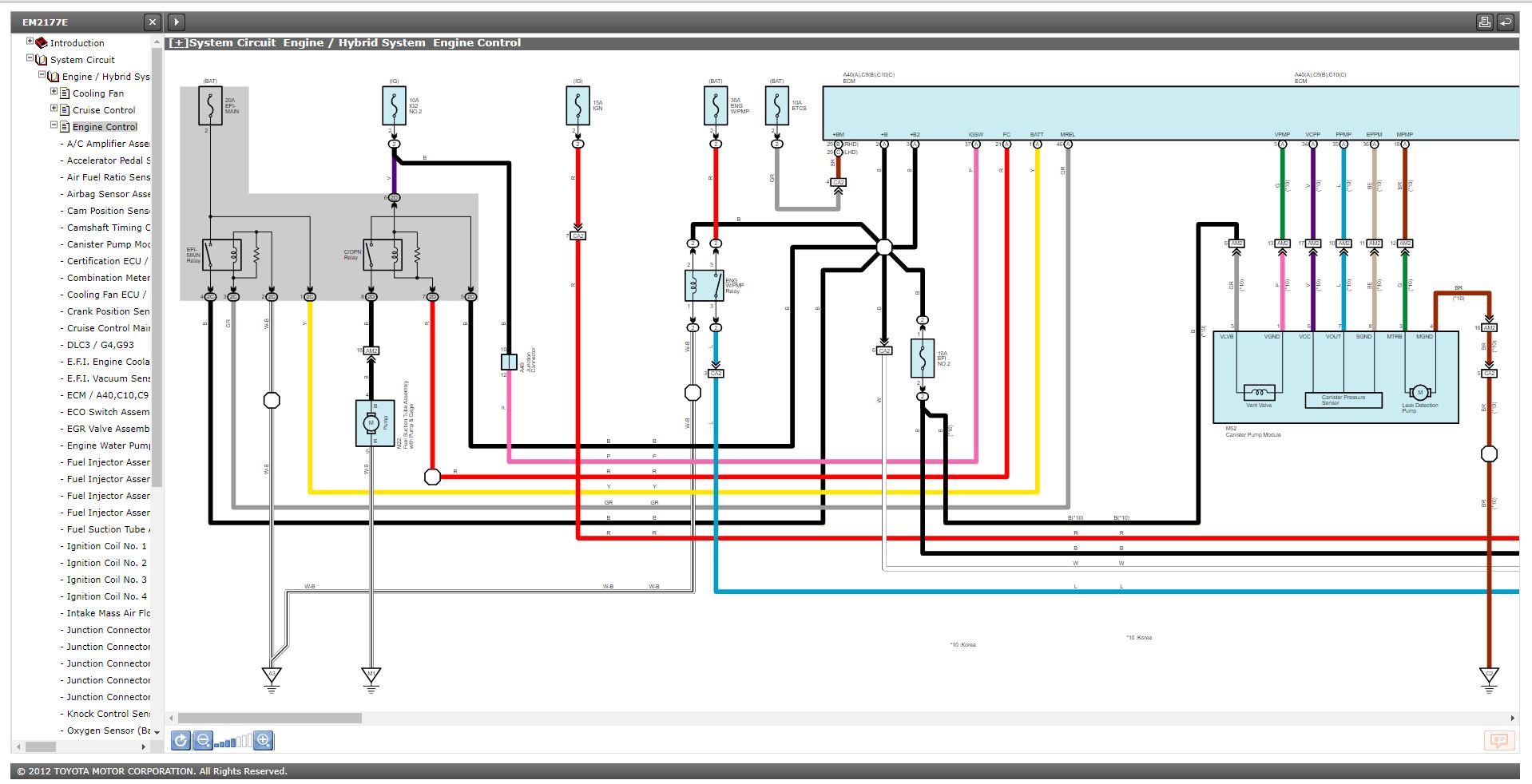 Toyota Automotive 63.4 GB Wiring Diagrams and Service Repair Manual 6