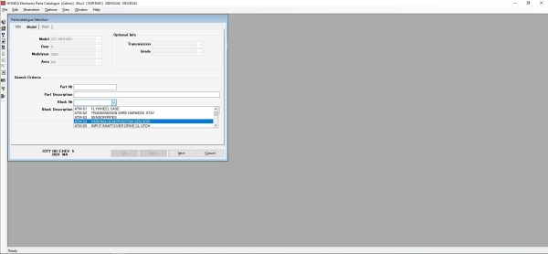 HONDA EPC GENERAL 06.2024 ELECTRONIC PARTS CATALOG DVD 3