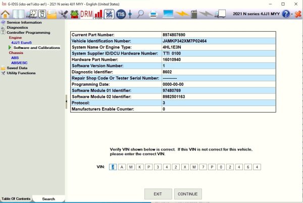 Isuzu G IDSS IDSS E IDSS Error Solution 3