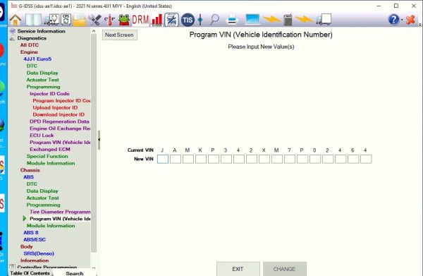 Isuzu G IDSS IDSS E IDSS Error Solution 6
