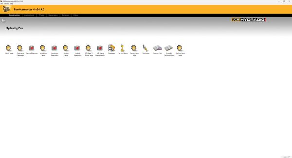 JCB ServiceMaster4 09.2024 V24.9.0 Diagnostic Solution 10
