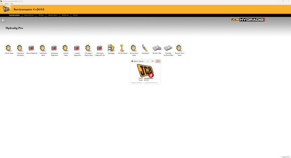 JCB ServiceMaster4 09.2024 V24.9.0 Diagnostic Solution 11
