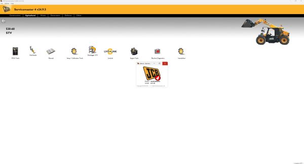 JCB ServiceMaster4 10.2024 V24.9.5 Diagnostic Solution 10