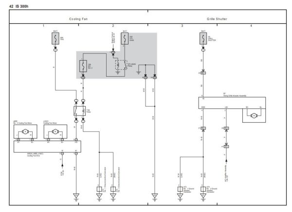 Lexus IS300h 2013 2022 Wiring Diagram 2