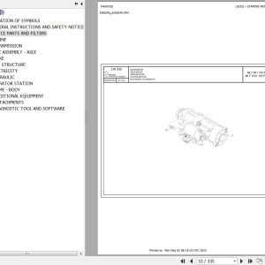 Manitou Telehandler MLT 1041 145 PS L Y ST5 S1 Parts Catalog 647796