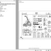 Manitou Telehandler MLT 523 S2 Parts Catalog 547025