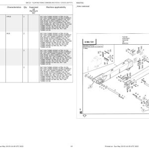 Manitou Telehandler MLT 526 SA Parts Catalog 547777 1