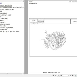 Manitou Telehandler MLT 625 H 75K ST5 S1 Parts Catalog 647731