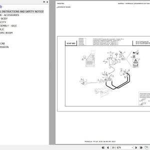 Manitou Telehandler MLT 627 MONO ULTRA COMPACT SB E2 Parts Catalog 547884
