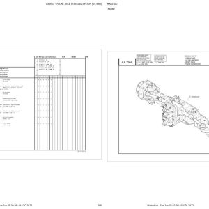 Manitou Telehandler MLT 627 TURBO MONO ULTRA SB E2 Parts Catalog 547884 1