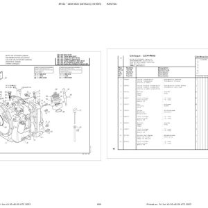 Manitou Telehandler MLT 627 TURBO SB E2 Parts Catalog 547884 1