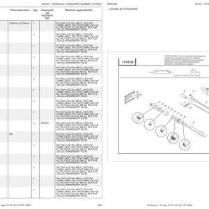 Manitou Telehandler MLT 630 TURBO SB E2 Parts Catalog 547845 1