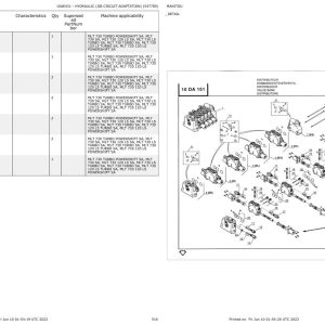 Manitou Telehandler MLT 730 120 LS TURBO SA Parts Catalog 547785 1