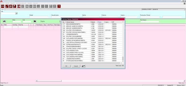 Mitsubishi MMC ASA 08.2024 All Regions Electronic Parts Catalog 0
