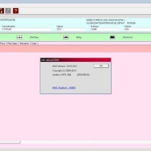 Mitsubishi Mmc Asa 08.2024 All Regions Electronic Parts Catalog 1