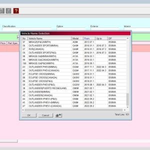 Mitsubishi Mmc Asa 08.2024 All Regions Electronic Parts Catalog 3