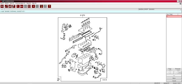Mitsubishi MMC ASA 08.2024 All Regions Electronic Parts Catalog 6
