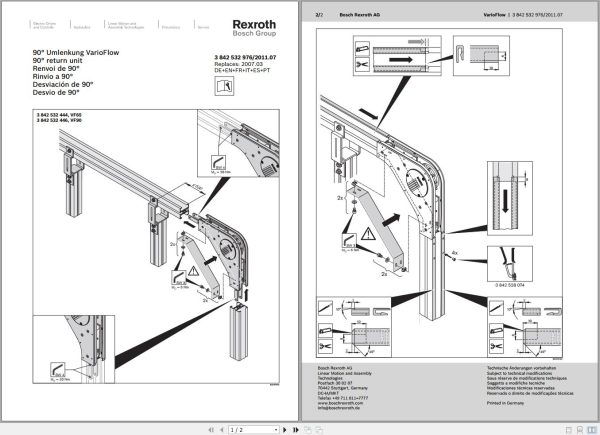 Rexroth Assembly Technology Operating Assembly Instruction 3.23GB PDF 1