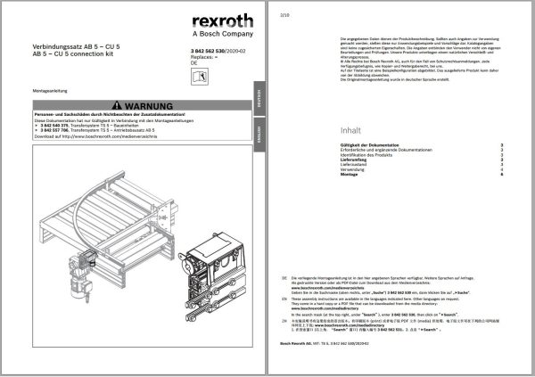 Rexroth Assembly Technology Operating Assembly Instruction 3.23GB PDF 2