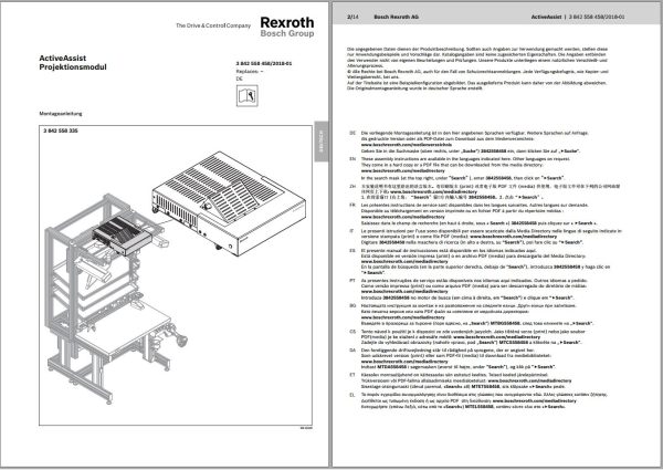 Rexroth Assembly Technology Operating Assembly Instruction 3.23GB PDF 3