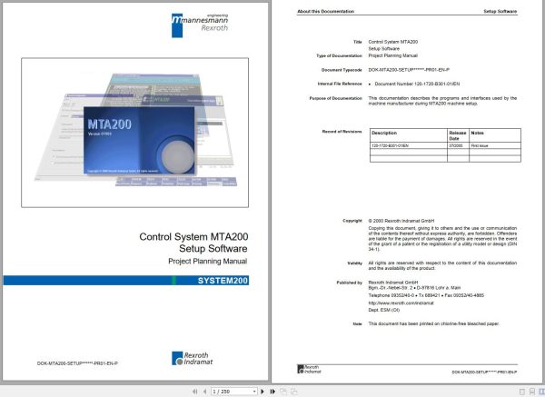 Rexroth Electric Drives and Controls Operating Assembly Instruction 5.21GB PDF 4