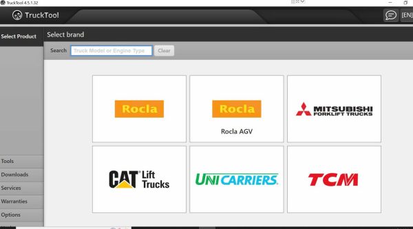 TruckTool 4.5.1.32 08.2024 Diagnostic Solution CAT TCM Rocla Mitsubishi UniCarriers