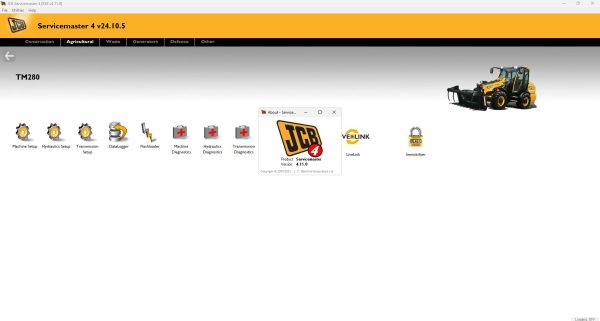 JCB ServiceMaster4 11.2024 V24.10.5 Diagnostic Solution 10
