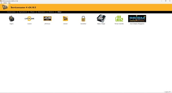 JCB ServiceMaster4 11.2024 V24.10.5 Diagnostic Solution 5