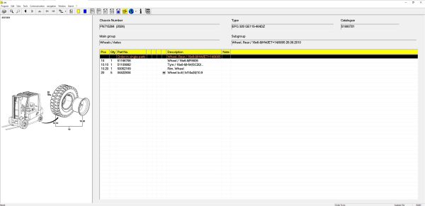 JUNGHEINRICH JETI ForkLift ET v4.37 534 11.2024 Spare Parts Catalog 3
