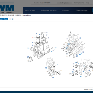 Mwm Motores Diesel Epc 12.2024 Spare Parts Catalogue 2